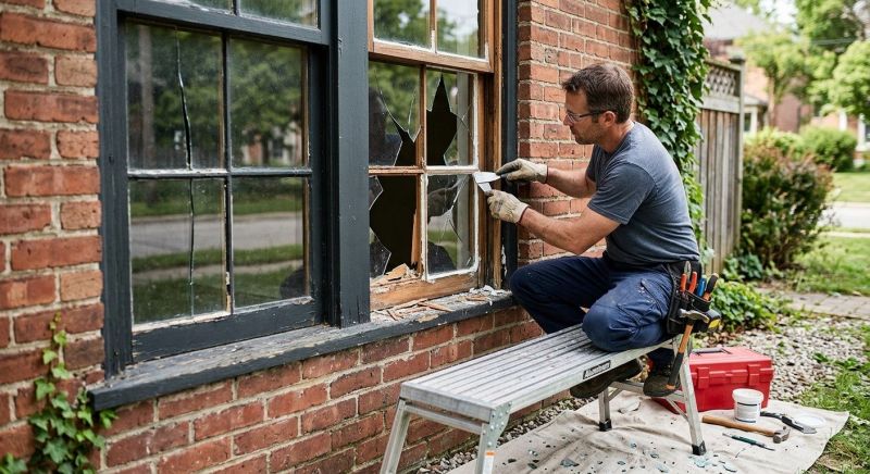 Damaged Window Repair in Kansas City, KS