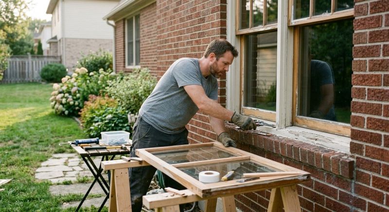 Arched Window Repair in Kansas City, KS