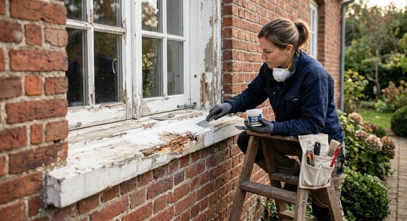 Window Sill Repair in Kansas City, MO