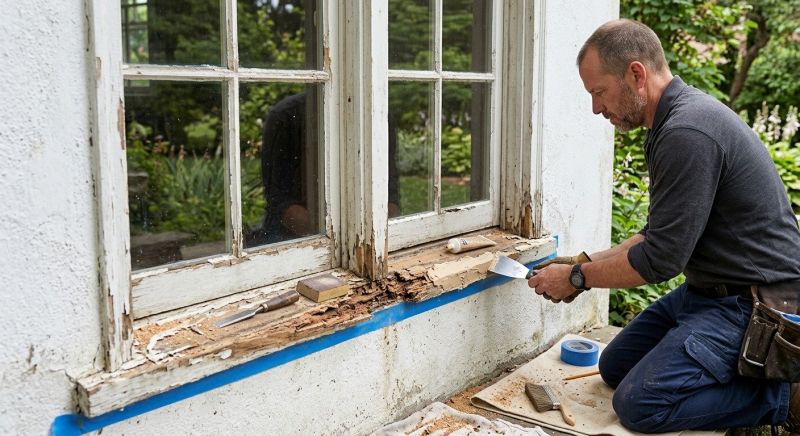 Window Sill Repair in Overland Park, KS